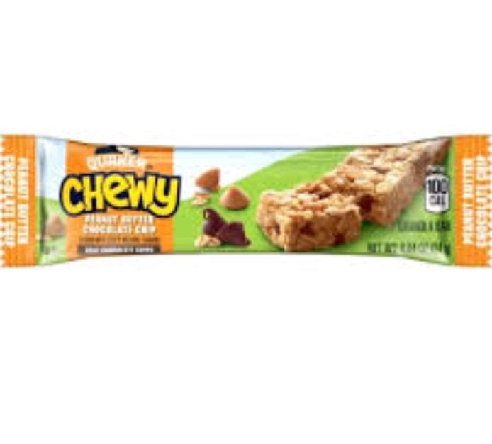 Product Barra Energética Chewy Peanut Butter Chocolate Chip 24g Image