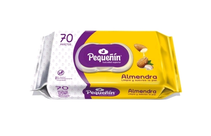 Product Toallitas Húmedas Almendra Pequeñín 60u Image